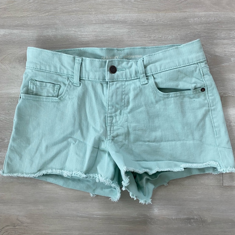 Old Navy teal jean shorts 3” inseam. Bundle deal!